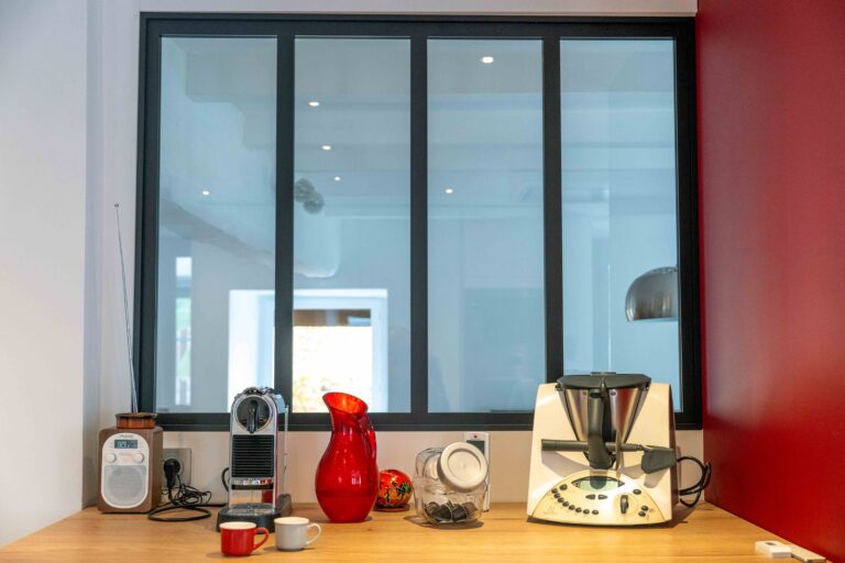 rénovation cuisine verrière