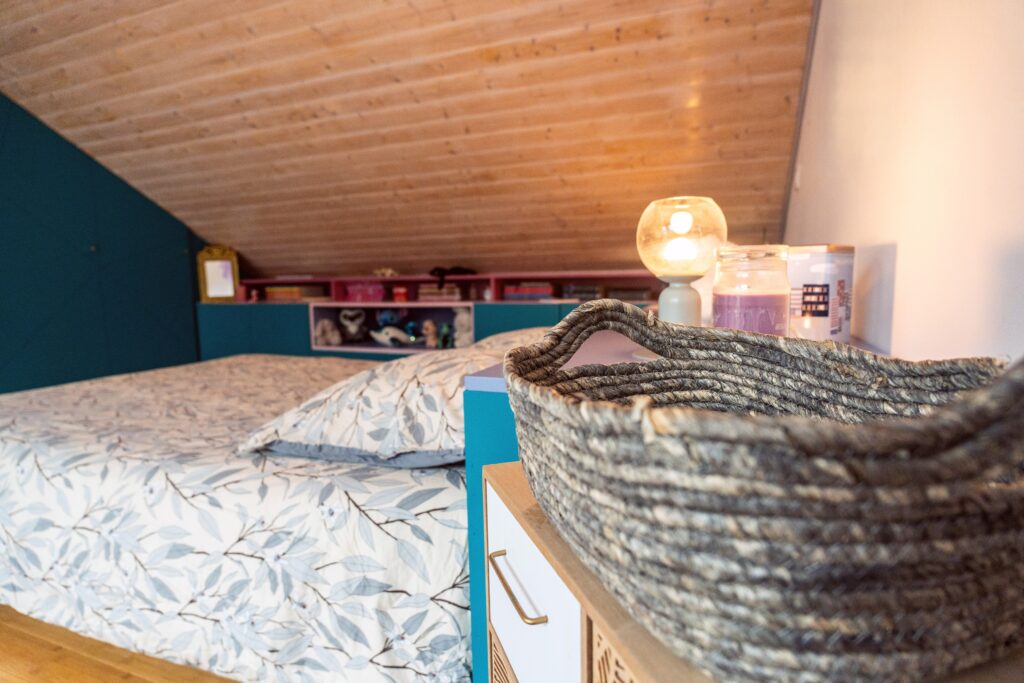 chambre sous pente sur mesure vue zone nuit