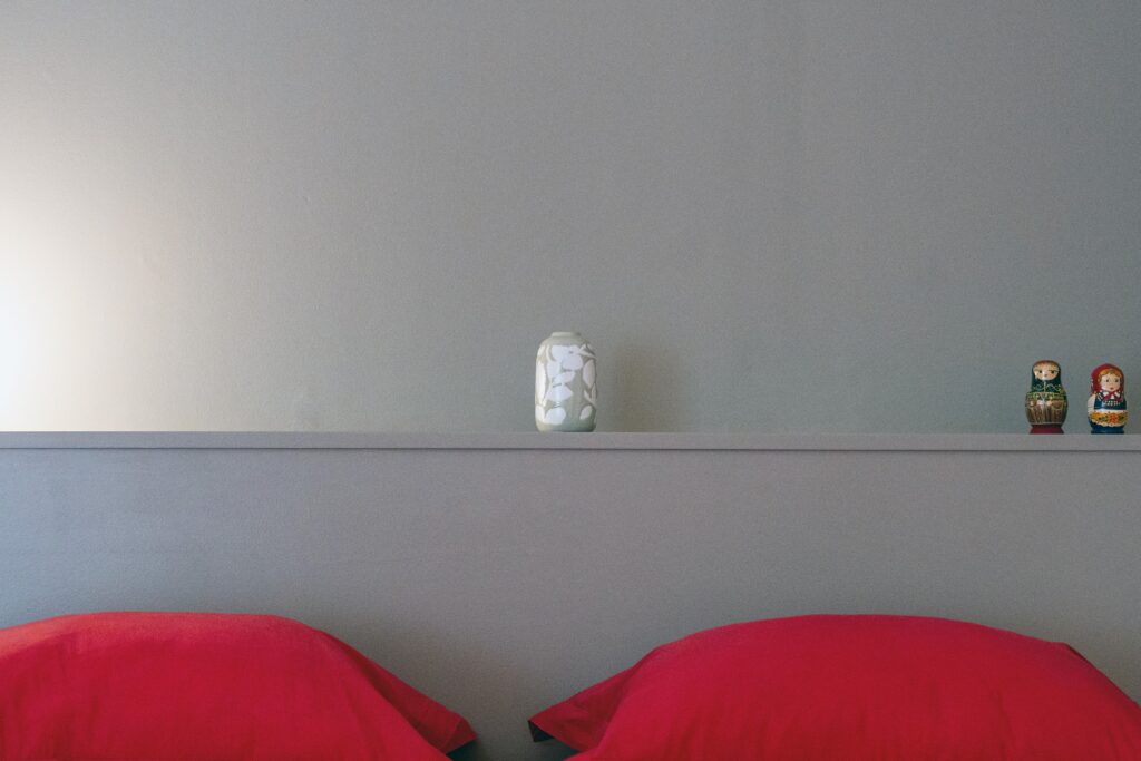 Chambre placard et tête de lit sur mesure - zoom tête de lit