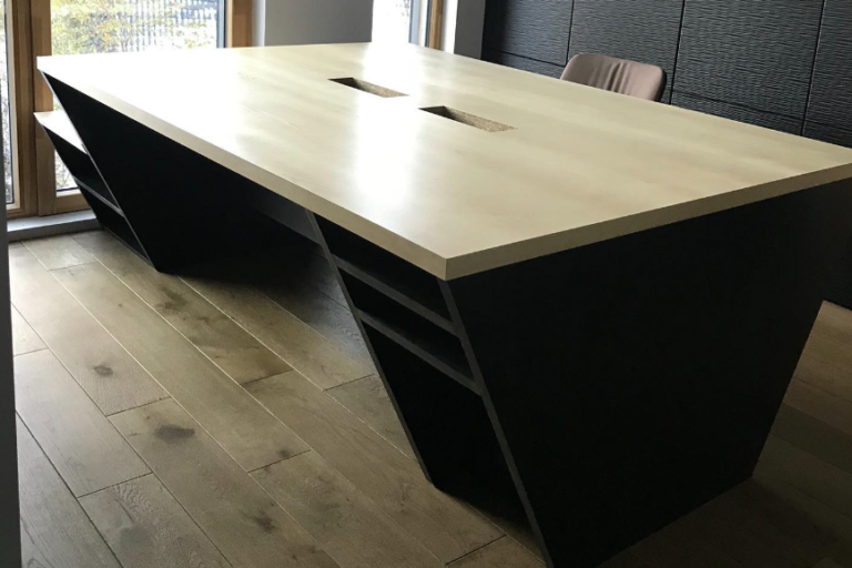 bureau sur mesure réalisation menuisier